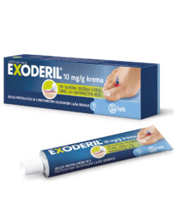 Exoderil 10 mg/g krema, 15 g