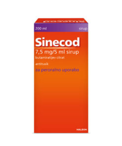 Sinecod 7,5 mg/5 ml sirup, 200 ml