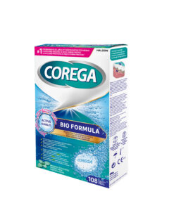 Corega Bio Formula tablete za čiščenje proteze, 108 tablet