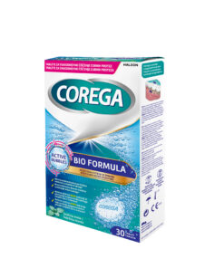 Corega Bio Formula tablete za čiščenje proteze, 30 tablet