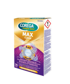 Corega Max Clean tablete za čiščenje zobnih protez, 36 tablet