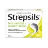Strepsils brez sladkorja, pastile z okusom limone, 24 pastil