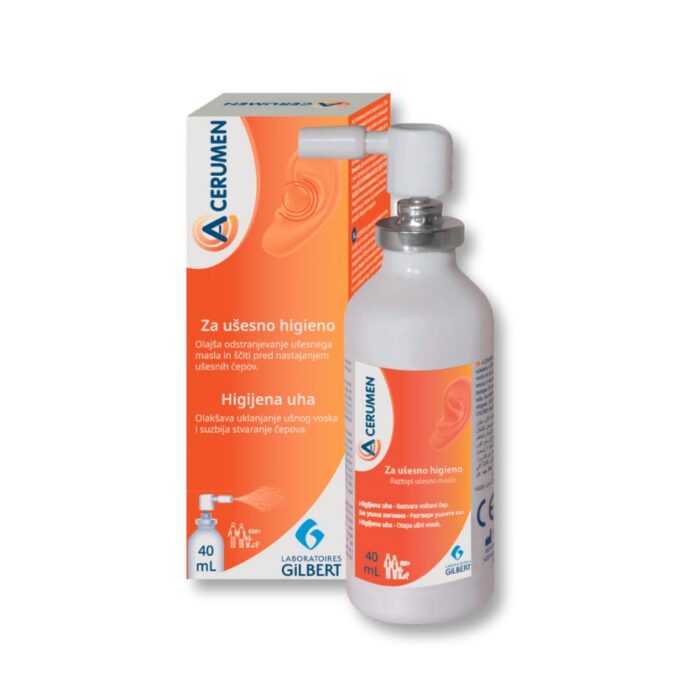 A-Cerumen sprej za odstranjevanje ušesnega masla, 40 ml