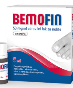 Bemofin 50 mg/ml, zdravilni lak za nohte