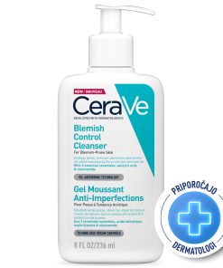 CeraVe, čistilni gel za nego mastne kože nagnjene k nepravilnostim, 236 ml