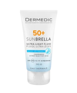 SUNBRELLA Izjemno lahek fluid za kuperozno in hiperaktivno kožo SPF 50+ (40 ml)