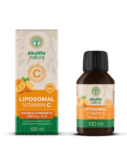 Ekolife Natura liposomski vitamin C v tekočini, 100 ml