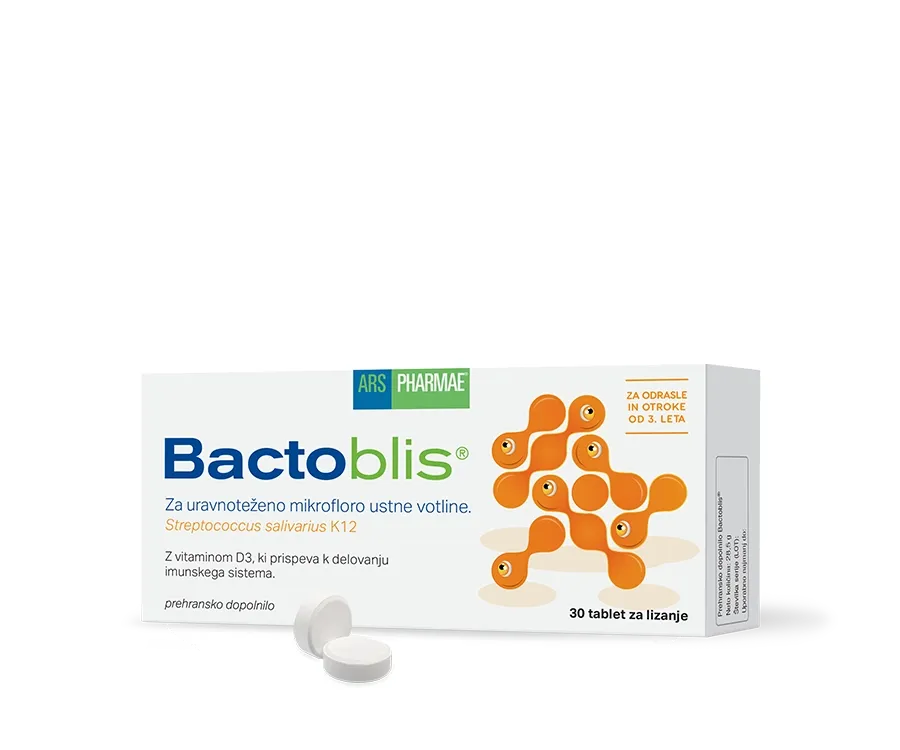 Bactoblis tablete za lizanje (30 tablet)